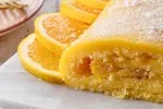 Torta de laranja com poucos ovos