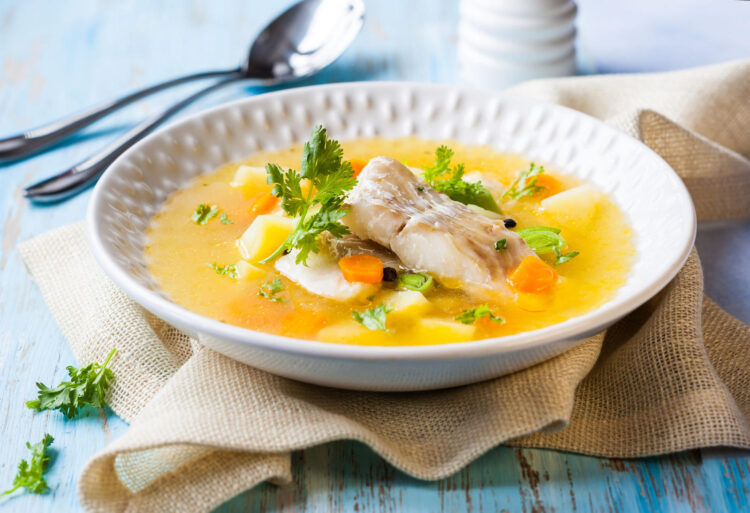 Sopa de peixe à Pescador