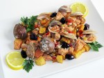 Carne de Porco à alentejana