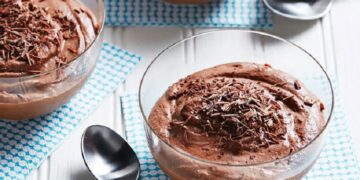 Mousse de Chocolate com Natas