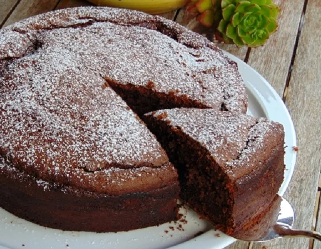 Bolo de Iogurte e Chocolate