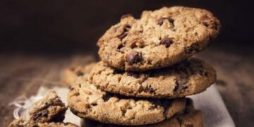 Biscoitos com Pepitas de Chocolate