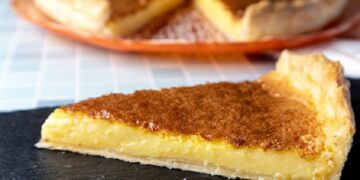 Tarte de Laranja e Nata