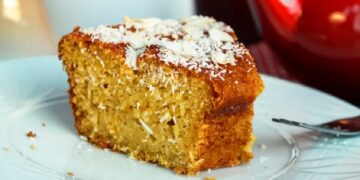 Bolo de Batata-Doce e Coco