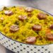 Arroz de Pato com legumes e açafrão