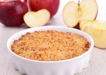 Crumble de Maçã simples