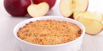 Crumble de Maçã simples