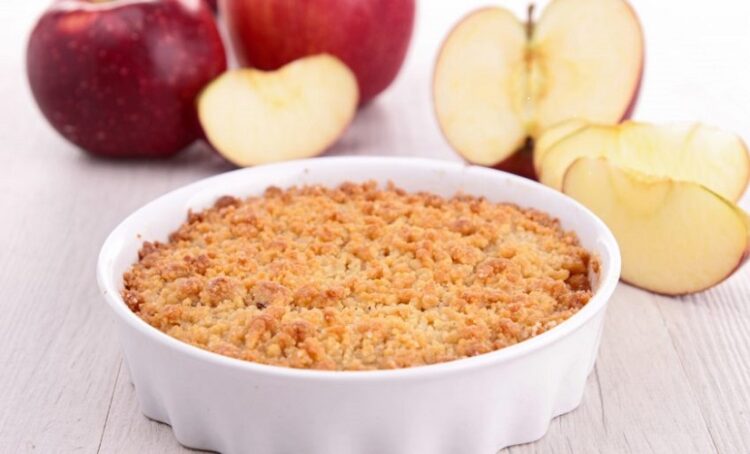 Crumble de Maçã simples