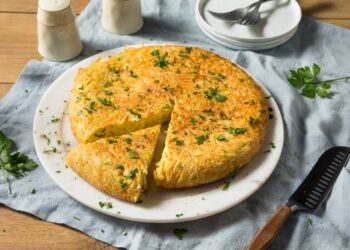 Frittata de Legumes e Bacalhau