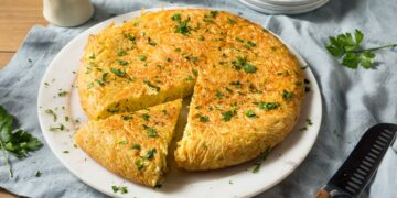 Frittata de Legumes e Bacalhau