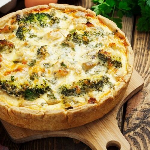 Quiche de Atum com Bróculos