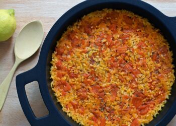 Arroz de Atum no Forno