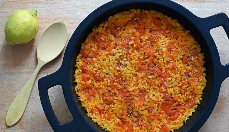 Arroz de Atum no Forno