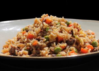 Arroz de Vitela com Legumes