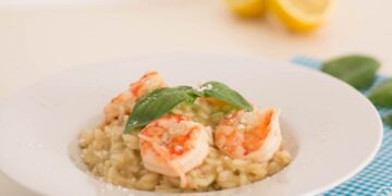 Risotto de Camarão