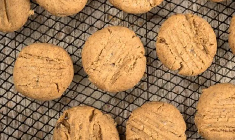 Bolachas de Manteiga de Amendoim saudáveis