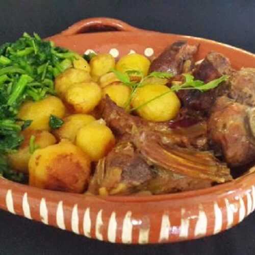 Cabrito Assado no Forno