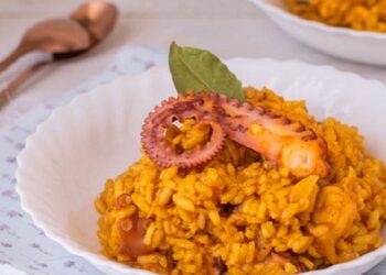 Arroz de Polvo no Forno