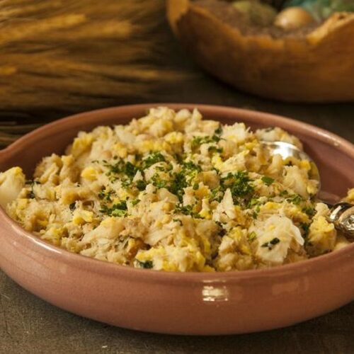 Migas de Bacalhau Migas de Bacalhau