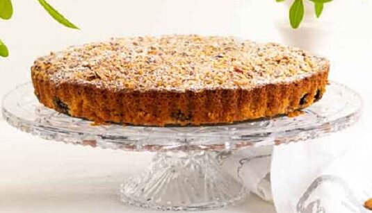 Tarte de Amêndoa Caramelizada Tarte de Amêndoa