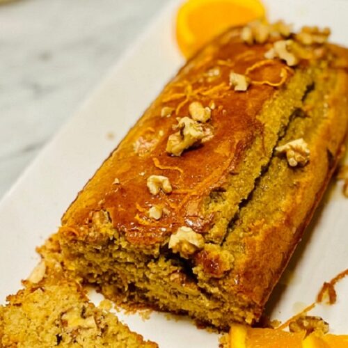 Bolo de Laranja com Nozes Bolo de Laranja com Nozes
