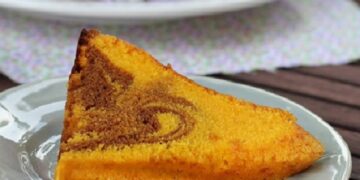 Bolo Mármore de Cenoura