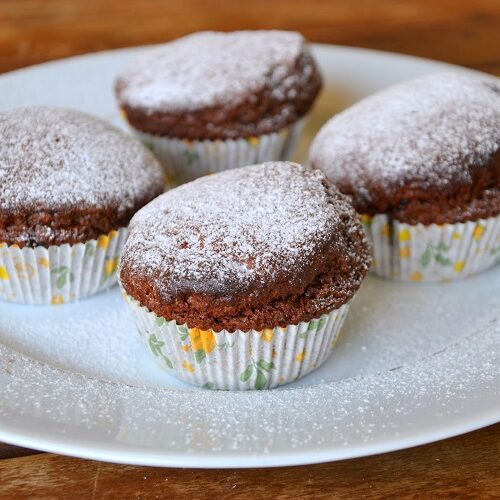 Muffins de Banana e Chocolate