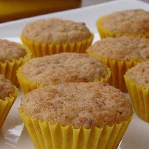 Muffins de Banana e Nozes