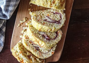 Torta de Legumes com Presunto e Queijo