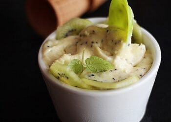 Gelado de Kiwi