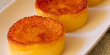 Queijadas de Laranja Húmidas