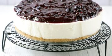 Cheesecake de Mirtilos