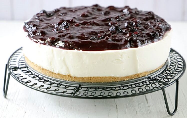 Cheesecake de Mirtilos