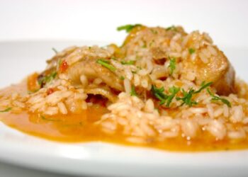 Arroz de Coelho com Tomate