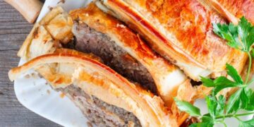 Rolo de Carne Picada em Massa Folhada