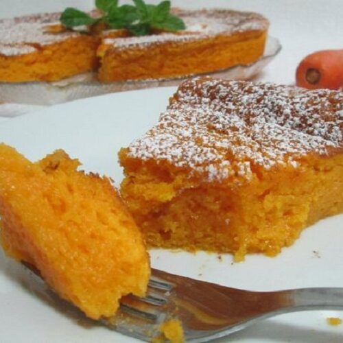 Tarte de Cenoura Húmida