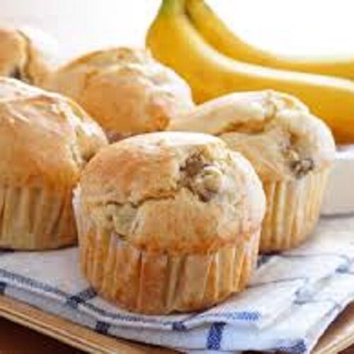 Muffins de Banana Coco e Chocolate