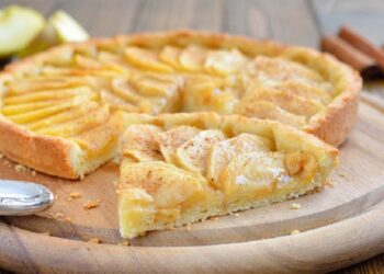 Tarte de Maçã com Leite Condensado