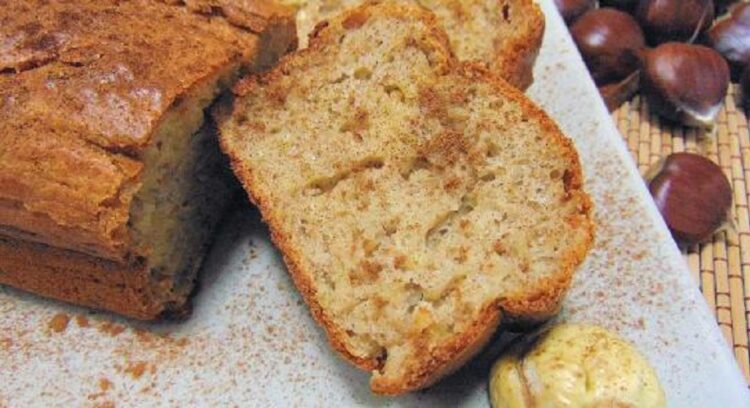 Bolo de Castanhas com Canela