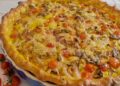 Quiche de Alheira com Legumes