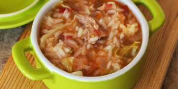 Arroz de Alheira com Couve