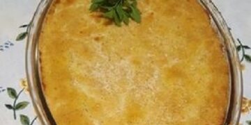 Bacalhau com Natas e Cenoura Gratinado