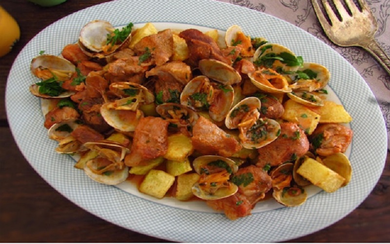 Carne De Porco à Alentejana - Colher De Pau