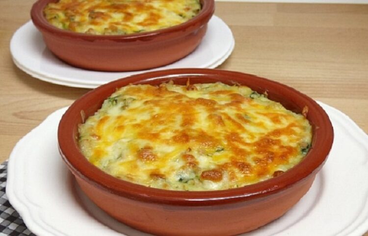 Empadão de Bacalhau com Espinafres