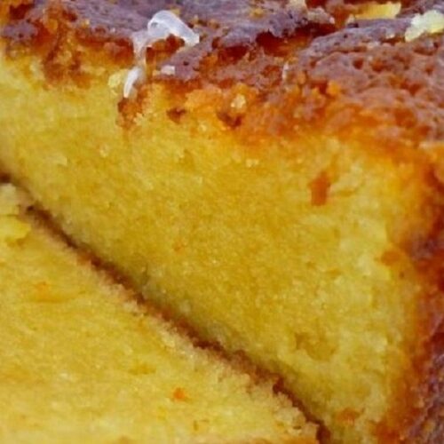 Bolo de Laranja com Calda