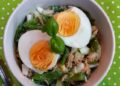 Salada de Feijão-Verde com Atum e Ovos