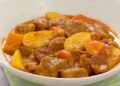 Carne de Porco Guisada com Chouriço e Batatas