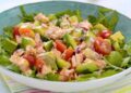 Salada de Salmão com Abacate