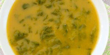 Sopa de Castanhas com Nabiças
