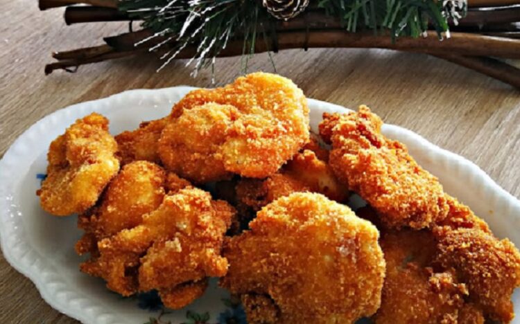 Línguas de Bacalhau panadas